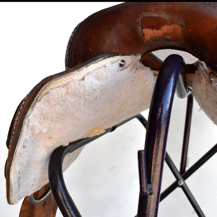 Used 16" Non-Rider Decor Only Saddle Sale Barn TESKEY'S