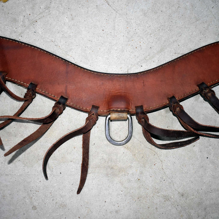 Used 32" Oxbow Tripping Collar With Fringe Sale Barn Oxbow Saddlery