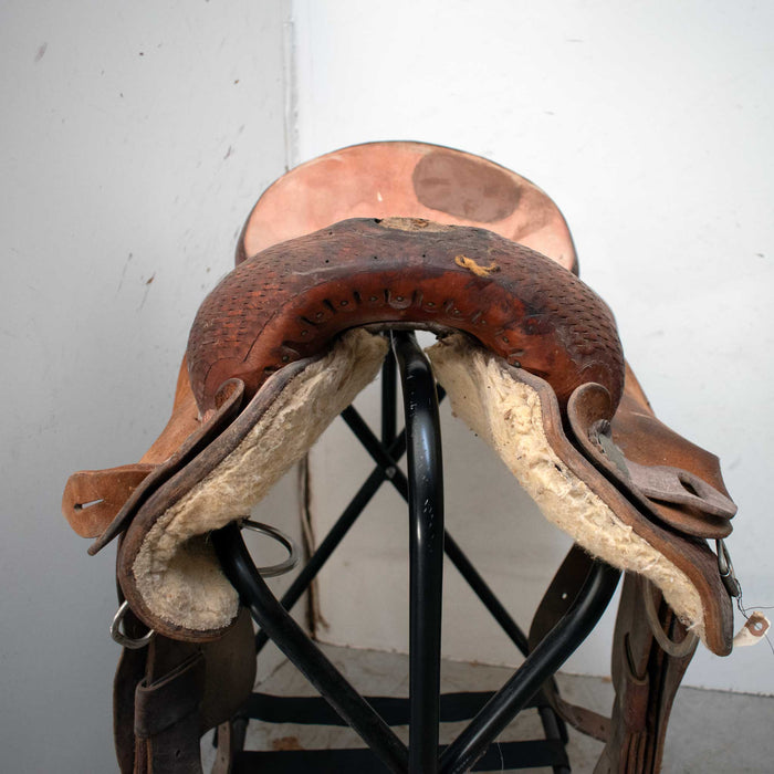 Used 16" Non-Rider Decor Only Saddle Sale Barn misc