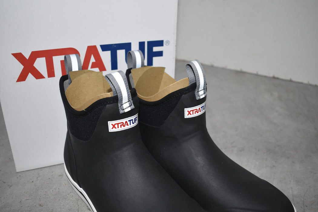 NEW Discontinued Women's Black Xtra Tuff Muck Ankle Boots Sale Barn XTRATUF