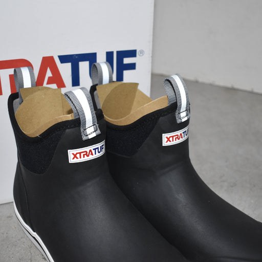 NEW Discontinued Women's Black Xtra Tuff Muck Ankle Boots Sale Barn XTRATUF