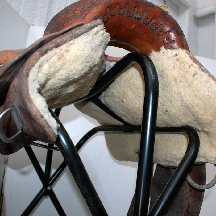 Used 16" Non-Rider Decor Only Saddle Sale Barn misc