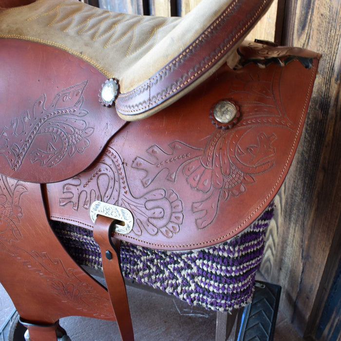 Used 16.5" Rider Saddle Sale Barn Teskey's