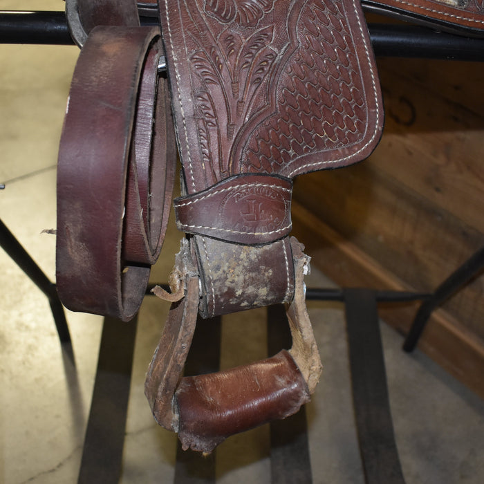 Used 9" Juble TT Saddlery Pony Rider Saddle Sale Barn misc