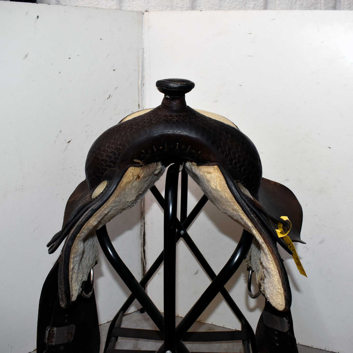 Used 15.5" Craig Johnson Non-Rider Saddle Sale Barn Craig Johnson