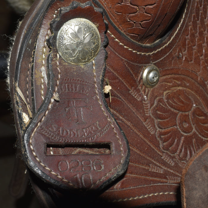 Used 9" Juble TT Saddlery Pony Rider Saddle Sale Barn misc