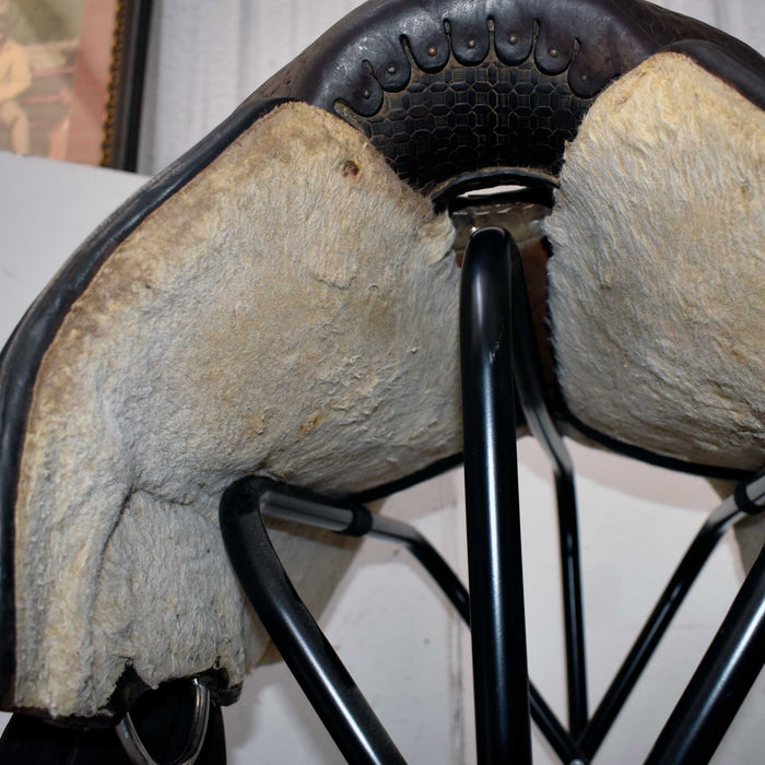 Used 15.5" Craig Johnson Non-Rider Saddle Sale Barn Craig Johnson