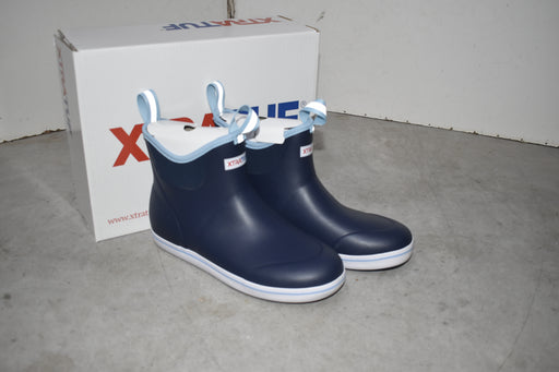 NEW Discontinued Women's Navy Xtra Tuff Muck Ankle Boots Sale Barn XTRATUF