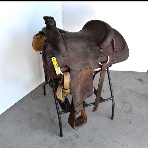 Used 15" Taylor Made Non-Rider Decor Only Saddle Sale Barn TESKEY'S