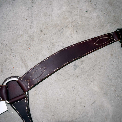 NEW Oiled Cherry Breast Collar Sale Barn misc