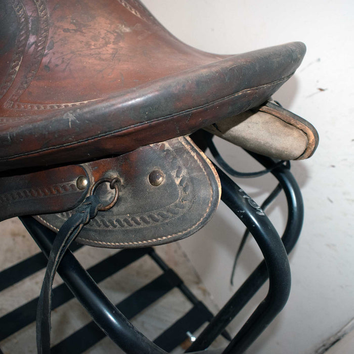 Used 13.5 Buenavista Non-Rider Saddle Sale Barn Buenavista