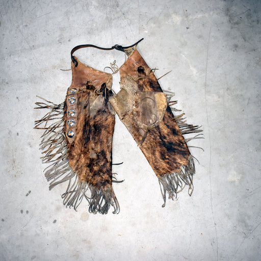 Used Cowhide Leather Chinks Sale Barn MISC