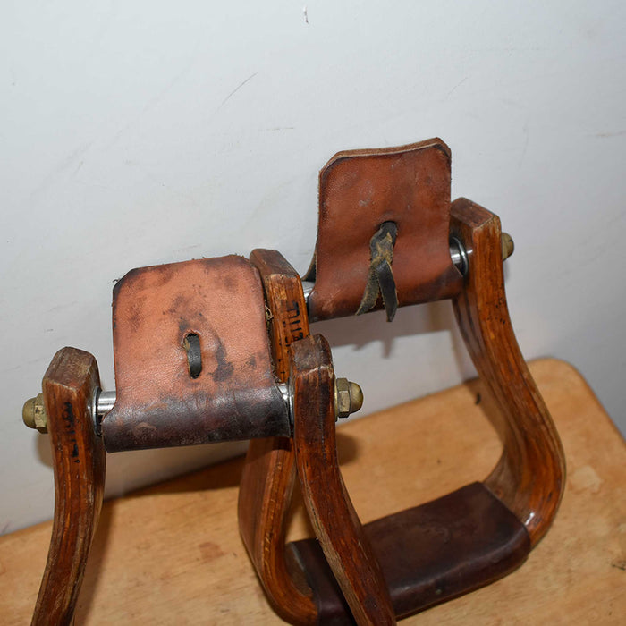Used Nettles Wooden Stirrups Sale Barn Nettles