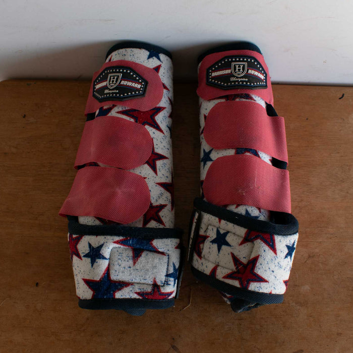 Used Harrison Howard Star Elite Medium Front Splint Boots Sale Barn Harrison Howard