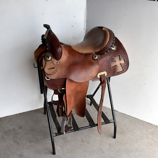 Used 15.5" Double T Rider Saddle Sale Barn DOUBLE T SADDLERY