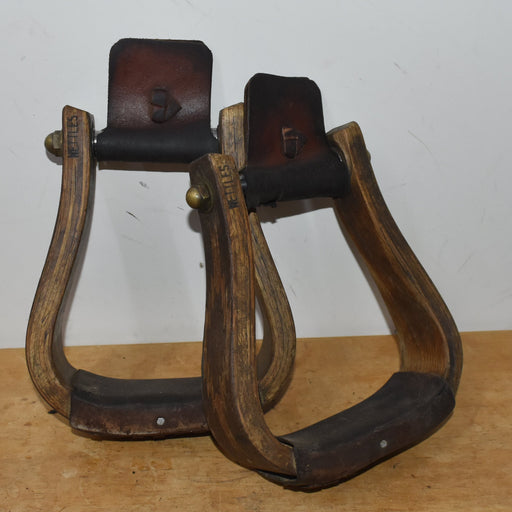 Used Nettles Wooden Stirrups Sale Barn Nettles