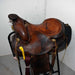 Used 15" Hereford Brand Non-Rider Decor Only Saddle Sale Barn Hereford Brand Tex Tan