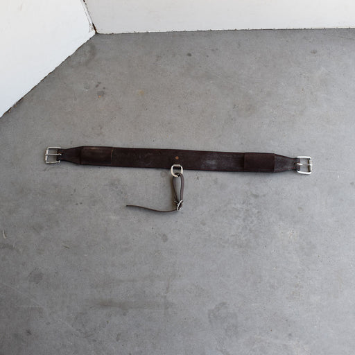 Used Heavy Oiled Roughout Leather Back Cinch With Cinch Connector Sale Barn Teskey's