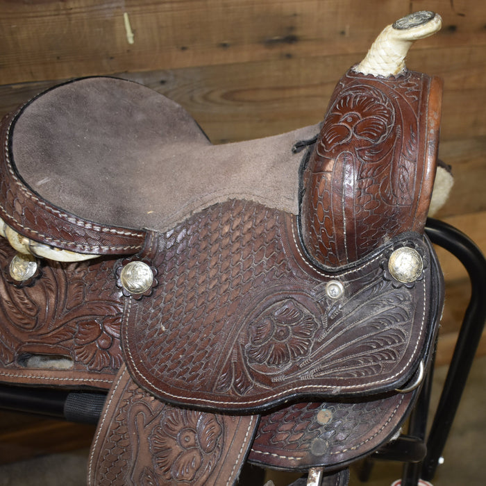 Used 9" Juble TT Saddlery Pony Rider Saddle Sale Barn misc