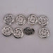 NEW Silver Concho Set Of 8 Sale Barn TESKEY'S