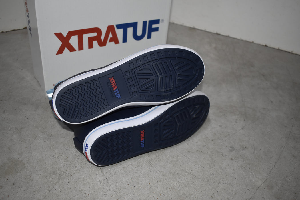 NEW Discontinued Women's Navy Xtra Tuff Muck Ankle Boots Sale Barn XTRATUF