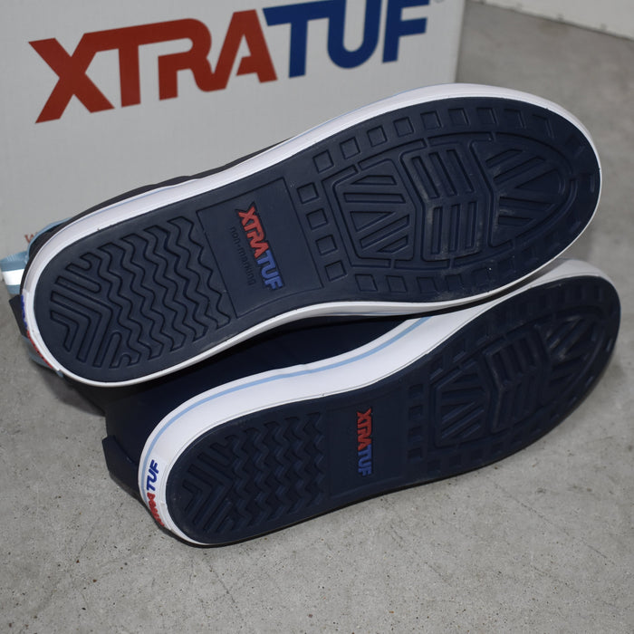 NEW Discontinued Women's Navy Xtra Tuff Muck Ankle Boots Sale Barn XTRATUF