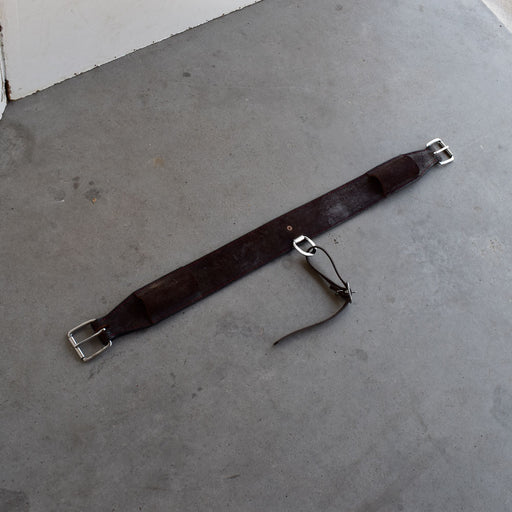 Used Heavy Oiled Roughout Leather Back Cinch With Cinch Connector Sale Barn Teskey's