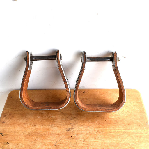 Used Nettles Wooden Stirrups Monel Bound Sale Barn Teskey's