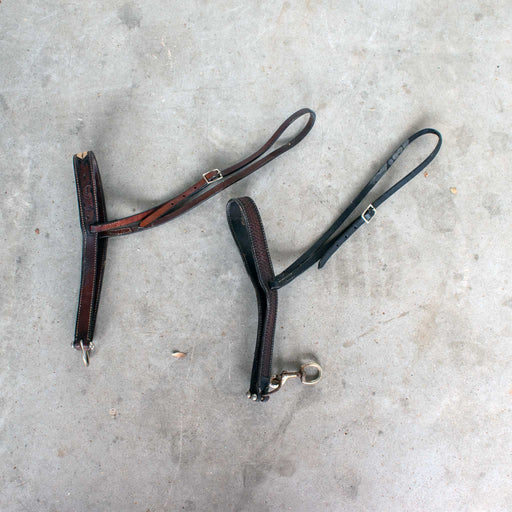 Used Assorted Leather Noseband Set Of 2 Sale Barn Misc