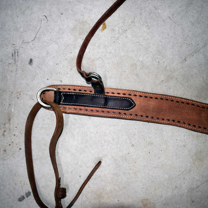 Used 34" Roughout Tripping Collar With Latigo Stitching Sale Barn misc