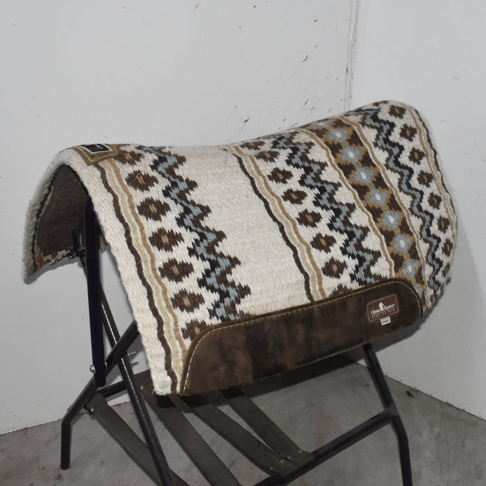 Used Classic Equine Wool Top Saddle Pad