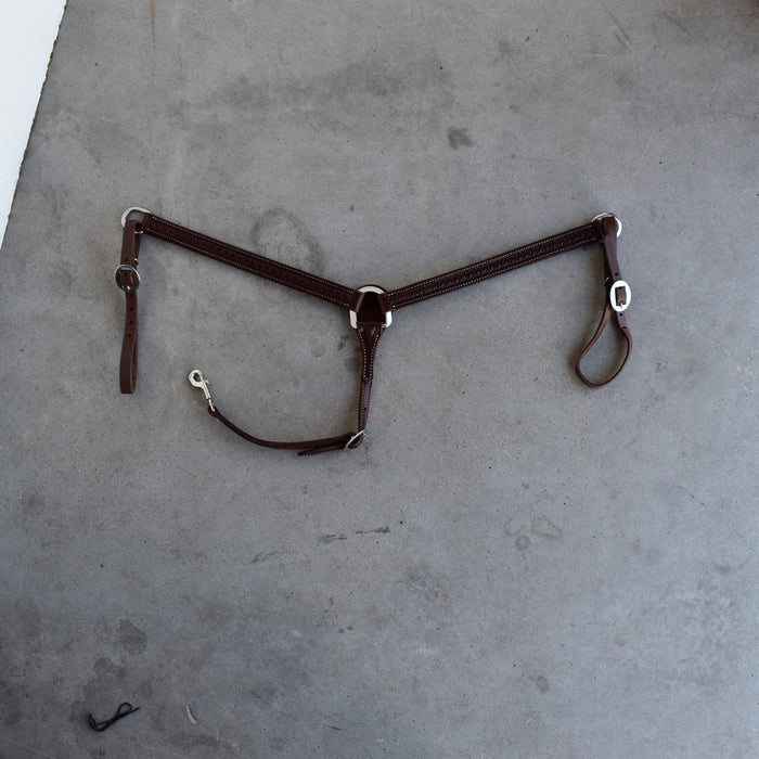 NEW Jeff Smith Geometric Tooled Breast Collar Sale Barn Jeff Smith