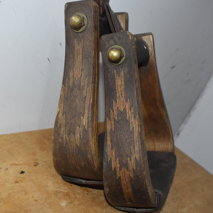 Used Nettles Wooden Stirrups Sale Barn Nettles