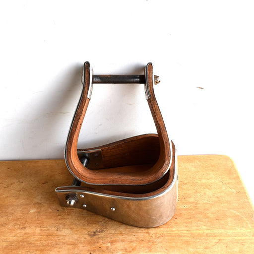 Used Nettles Wooden Stirrups Monel Bound Sale Barn Teskey's