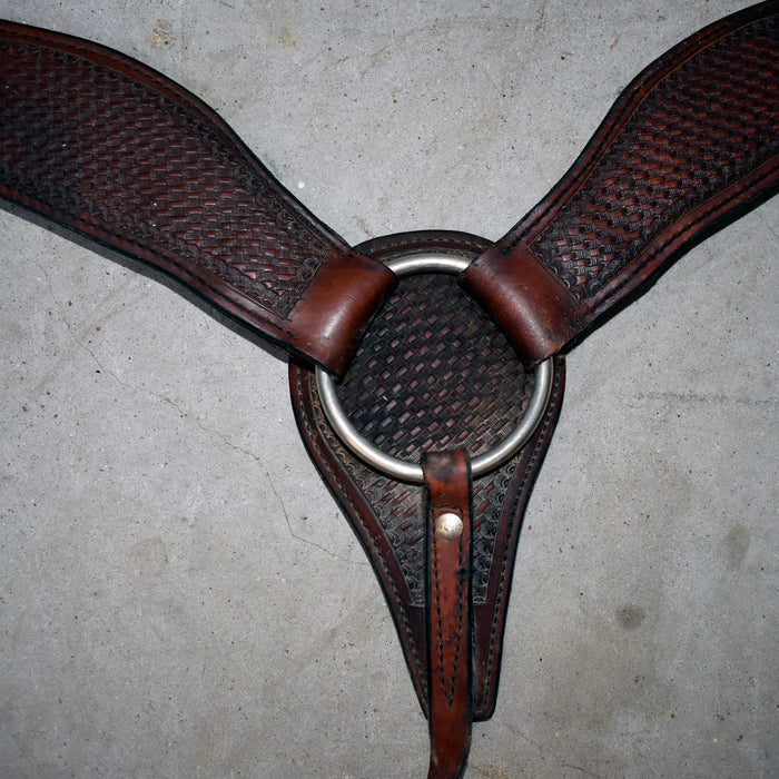 Used Basket Stamped Breast Collar Sale Barn misc