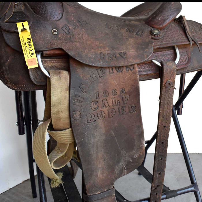 Used 15" Taylor Made Non-Rider Decor Only Saddle Sale Barn TESKEY'S