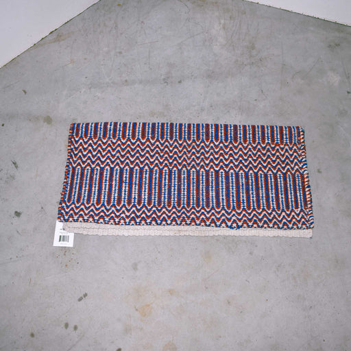 Lightly Used Mustang Double Woven Saddle Blanket Sale Barn Mustang