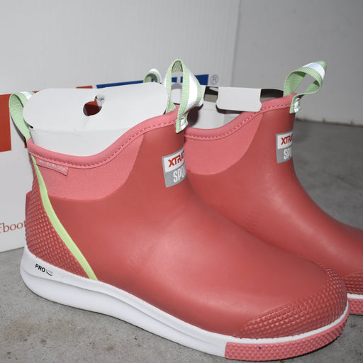 NEW Discontinued Women's Coral Xtra Tuff Muck Ankle Boots Sale Barn XTRATUF