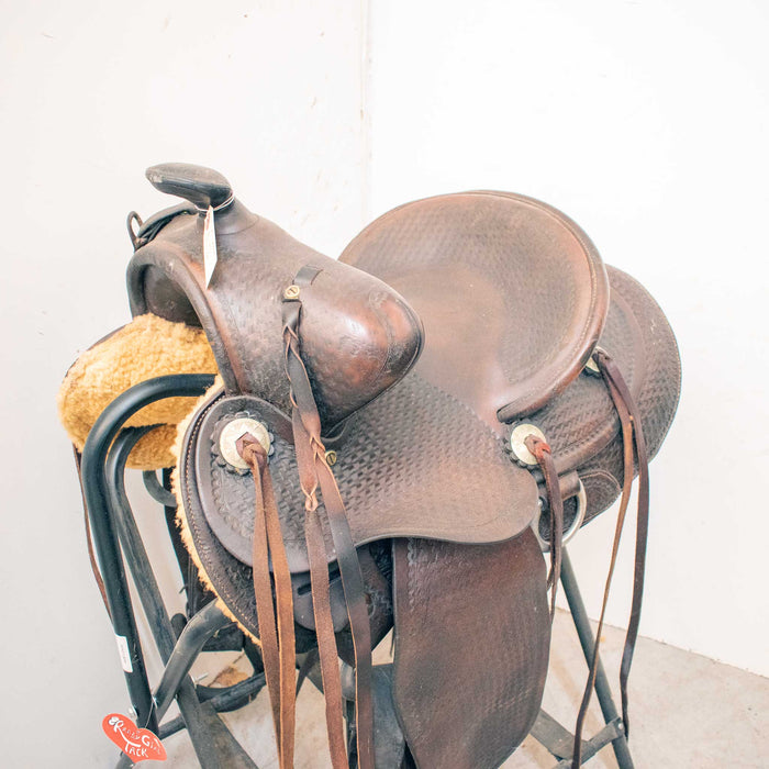 Used 12" Miller Rider Saddle Sale Barn MILLER RANCH