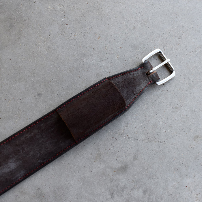 Used Heavy Oiled Roughout Leather Back Cinch With Cinch Connector Sale Barn Teskey's