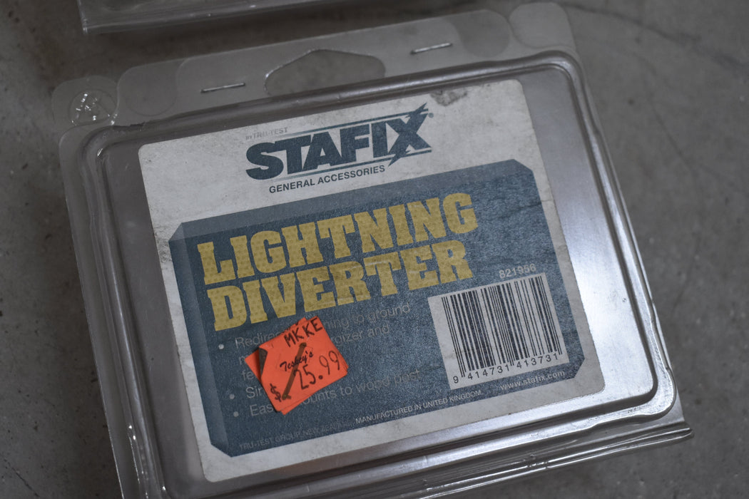 NEW Discontinued Patriot Stafix Lightning Diverter 1pk Bundle Of 2 Sale Barn Patriot