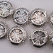 NEW Silver X Concho Set Of 8 Sale Barn TESKEY'S