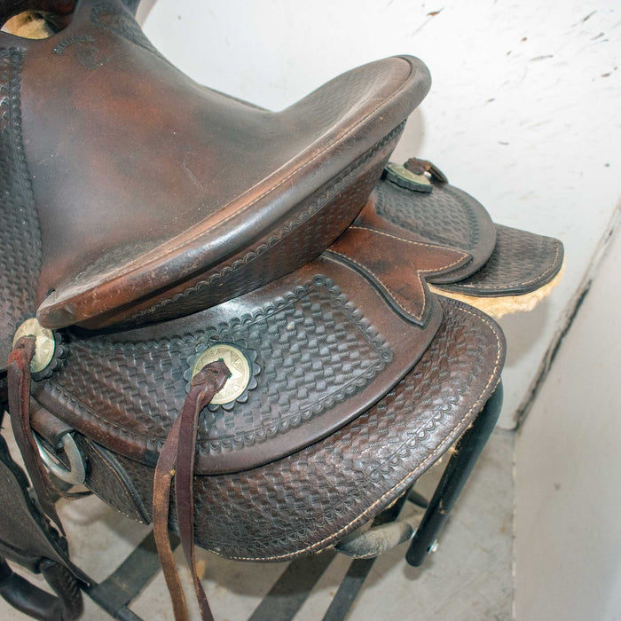Used 12" Miller Rider Saddle Sale Barn MILLER RANCH