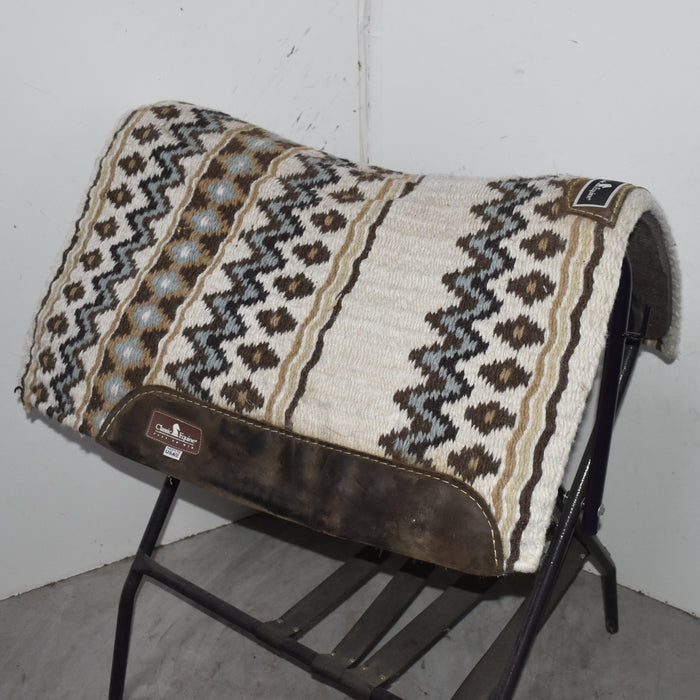 Used Classic Equine Wool Top Saddle Pad