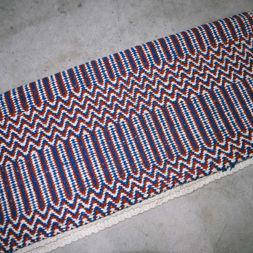 Lightly Used Mustang Double Woven Saddle Blanket Sale Barn Mustang