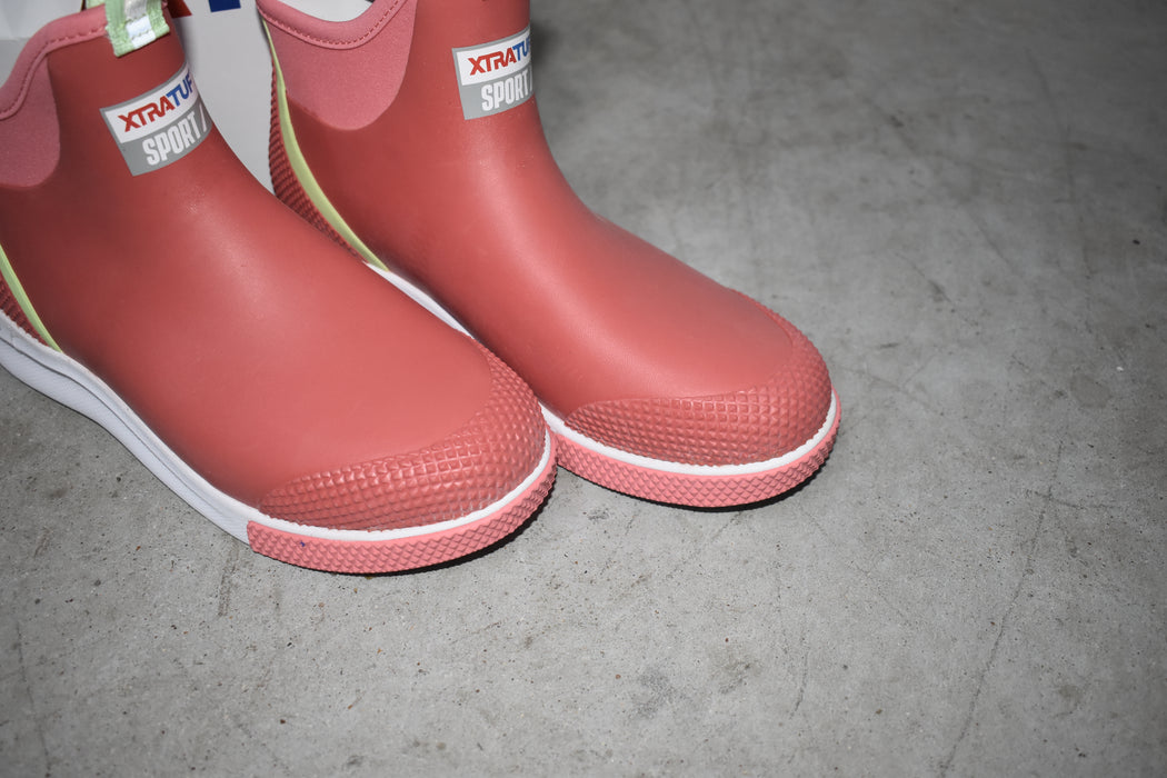 NEW Discontinued Women's Coral Xtra Tuff Muck Ankle Boots Sale Barn XTRATUF