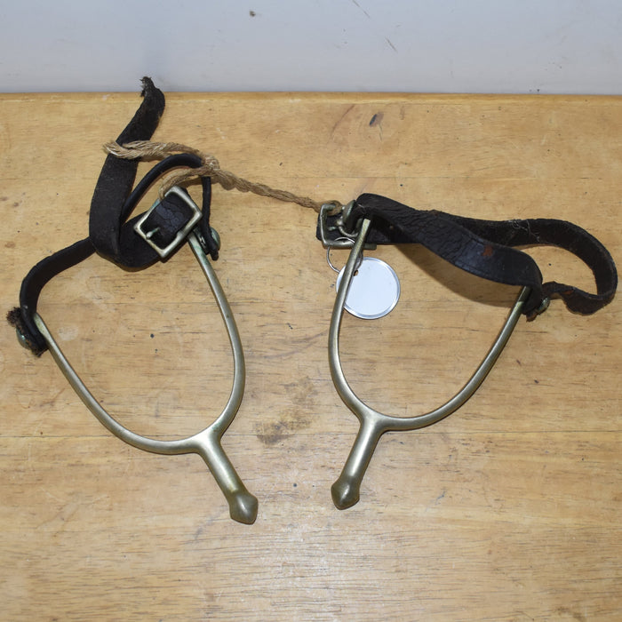 Used Antique Decor Men's Spurs With Spur Straps Sale Barn misc