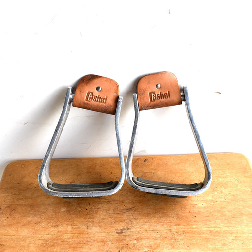 Used Cashel Engraved Slanted Stirrups Sale Barn Cashel