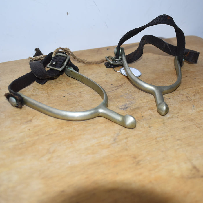 Used Antique Decor Men's Spurs With Spur Straps Sale Barn misc