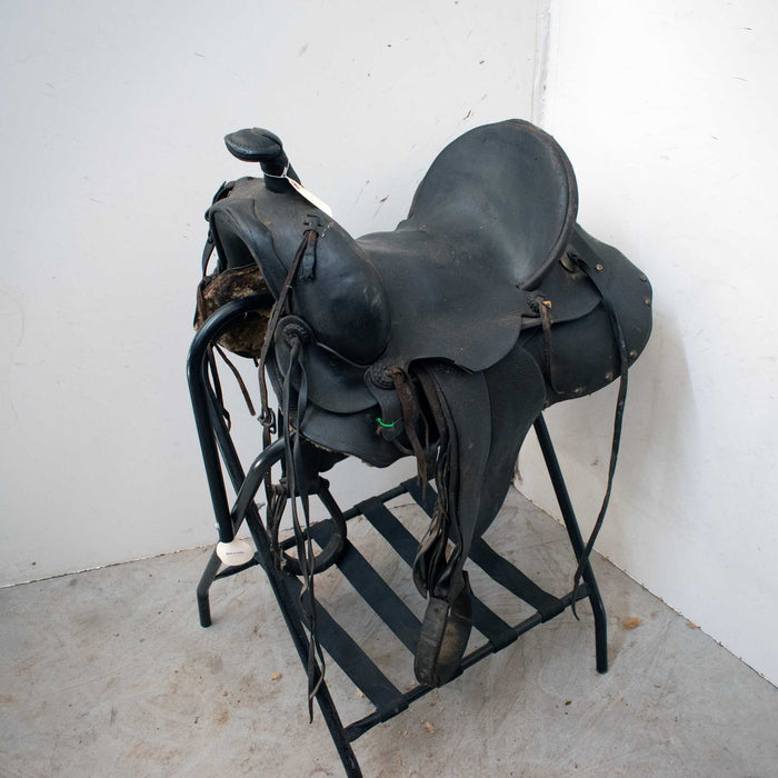 Used 15" Non-Rider Decor Only Saddle Sale Barn misc